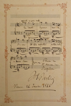 Nr. 81 Hector Berlioz. Albumblatt 